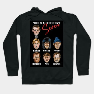 The Magnificent Seven (Auf Wiedersehen Pet character illustrations) Hoodie